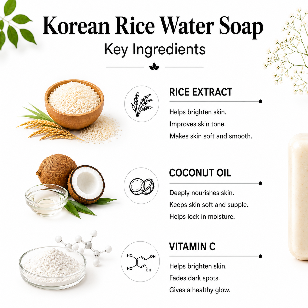 Korean Rice Water Soap