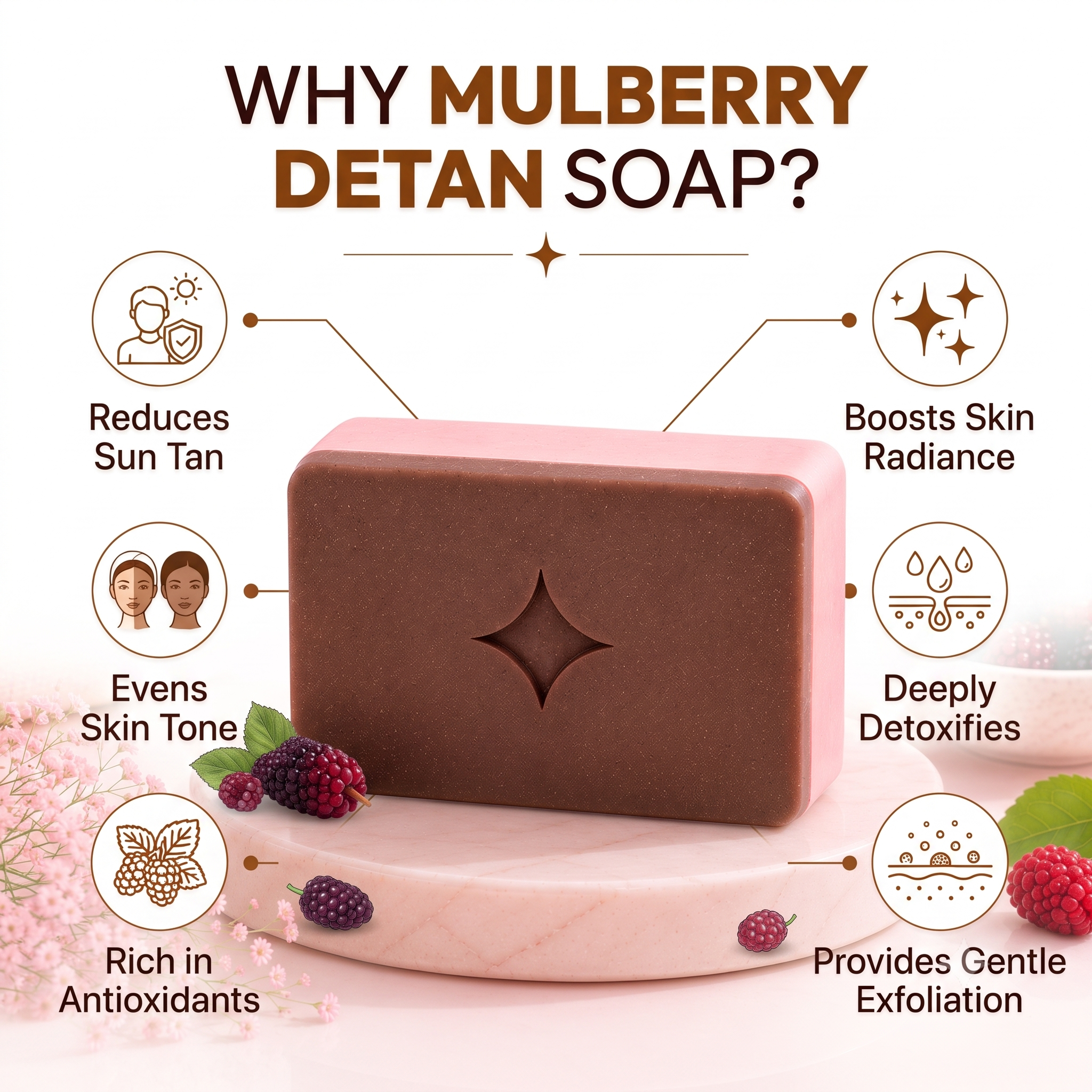 Mulberry Detan Soap